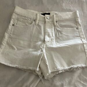 Banana Republic Off-White Jean Shorts